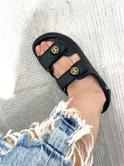 chanel sandals with heels|chanel birkenstock sandals.